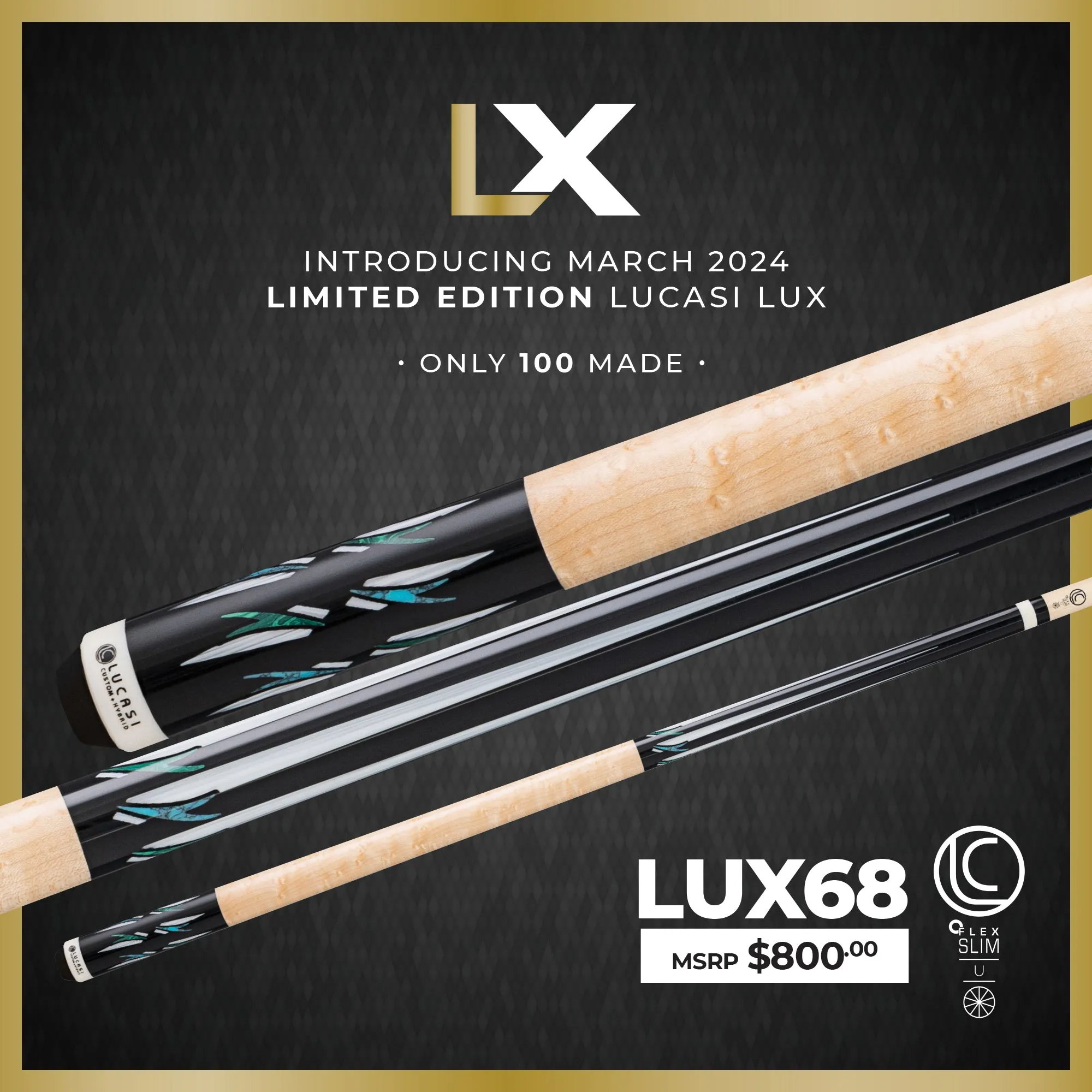 Lucasi Lux® LUX68 Cue