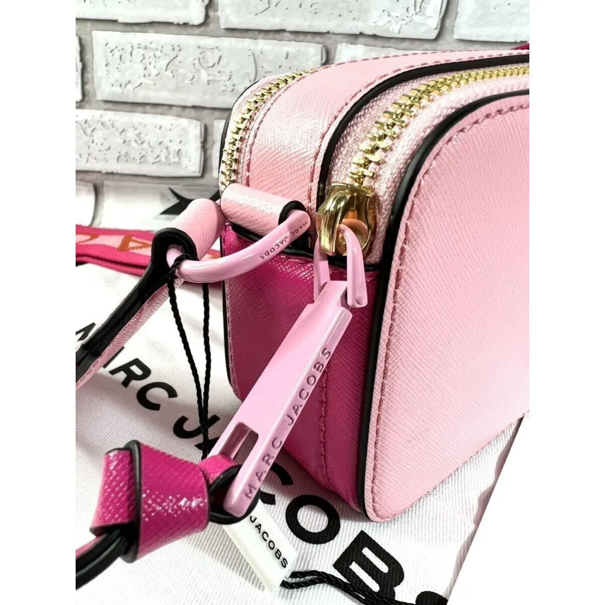 Marc Jacobs The Snapshot Crossbody Camera Bag In PInk Rose - M0014538-961