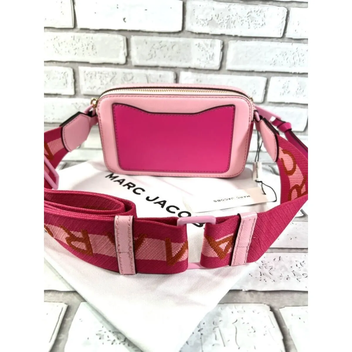 Marc Jacobs The Snapshot Crossbody Camera Bag In PInk Rose - M0014538-961