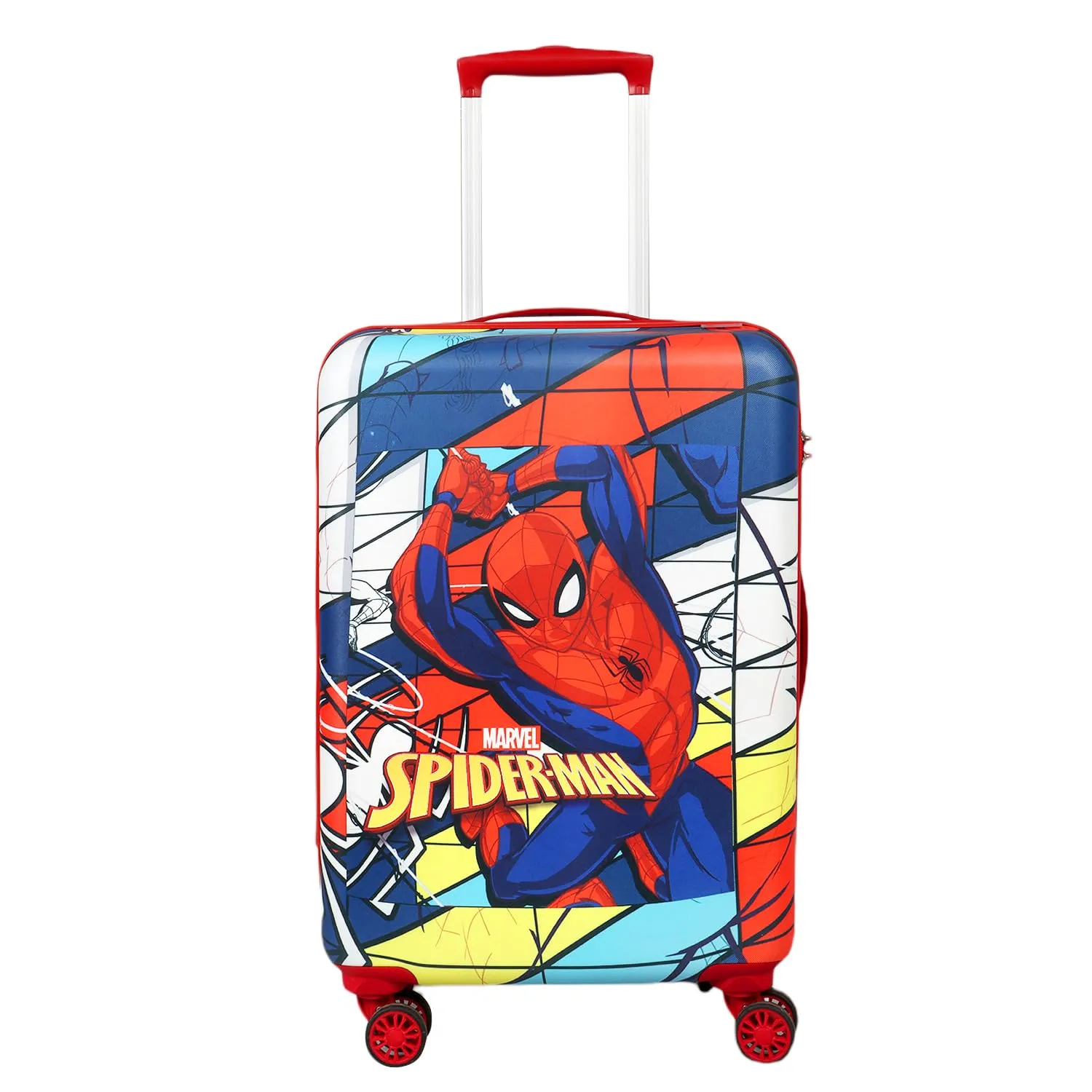 Marvel Spider-Man Kids Trolley Bag – Lightweight Rolling Luggage for Travel and Adventures