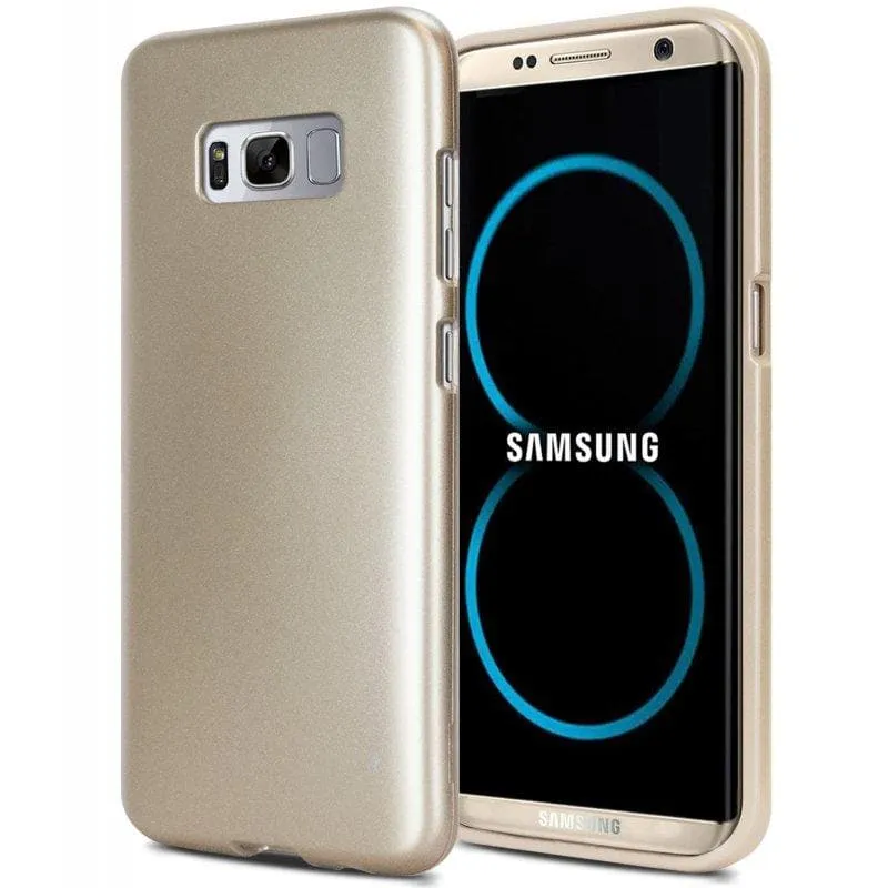 Mercury Jelly Case for Samsung Galaxy S8 - Metal Gold