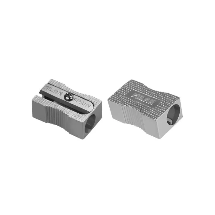 Milan Aluminium Rectangular Pencil sharpeners