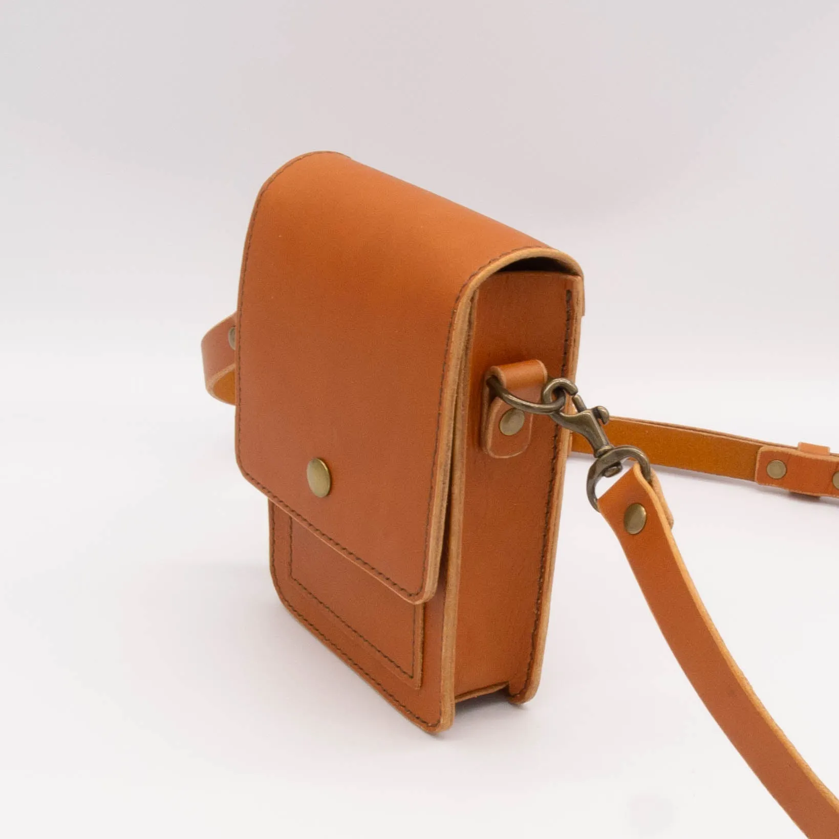 Mini Crossbody Bag - Tan