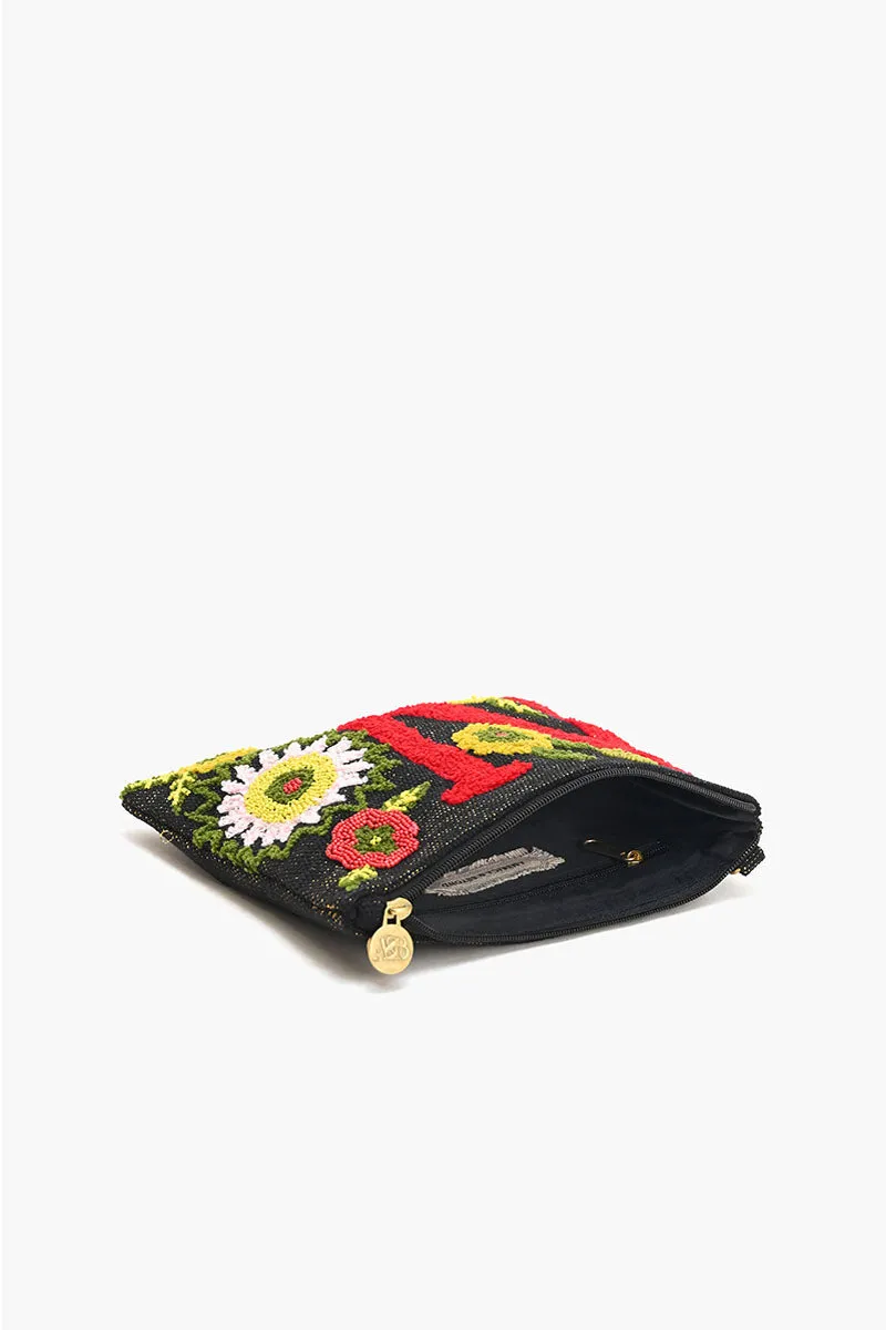 N Floral Crossbody Bag