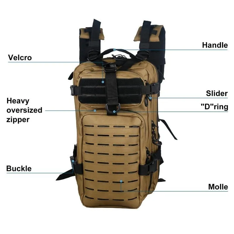 Outdoor Military Rucksacks Army Bags Military Tactical Backpack