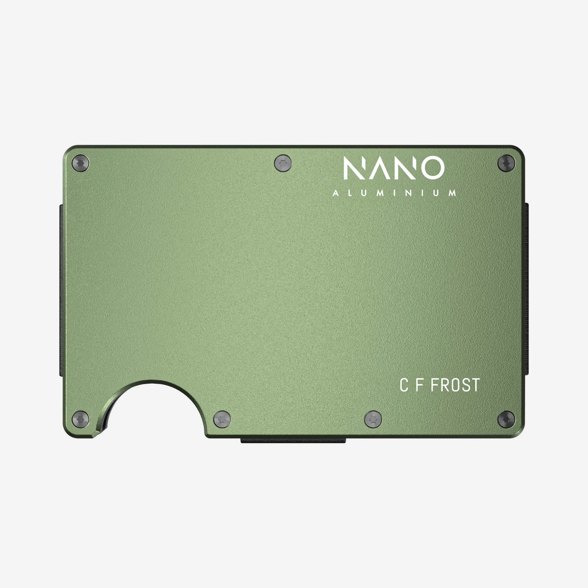 Personalised Cash Strap Wallet (Heritage Green)