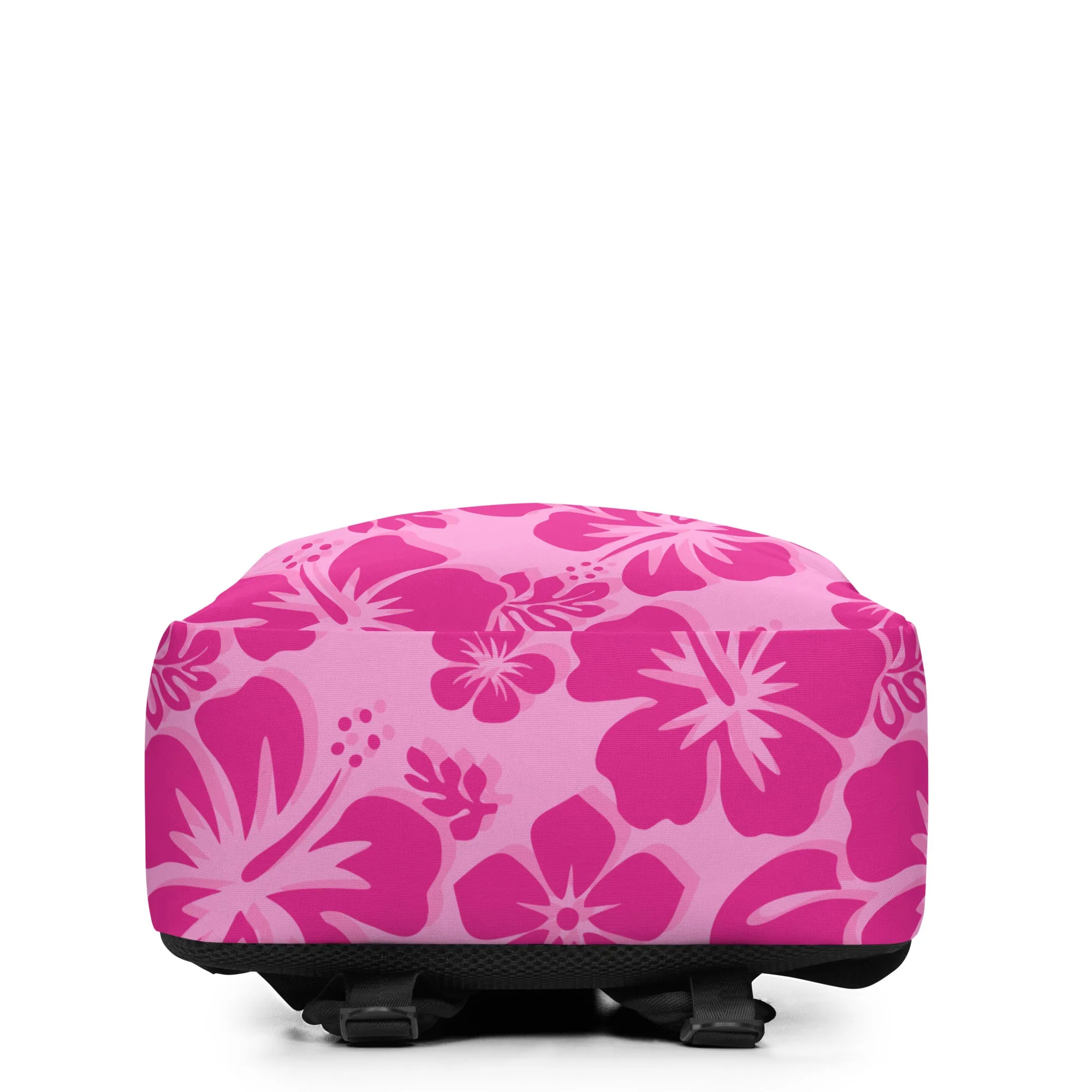 Raspberry Pinks Hawaiian Print Backpack