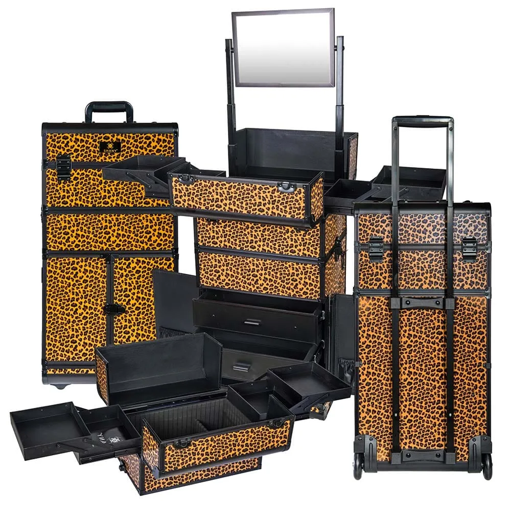 REBEL Series Pro Makeup Artists Rolling Train Case Trolley Case