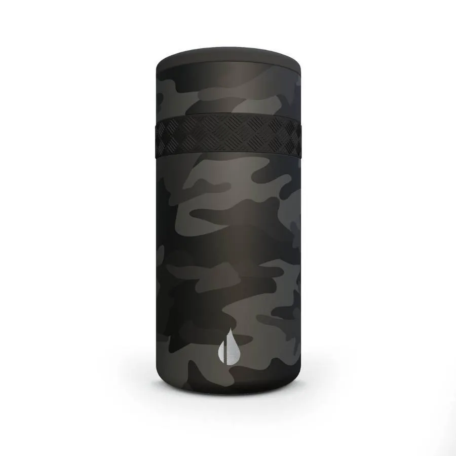 Recess 12oz Slim Can Cooler - Black Camo