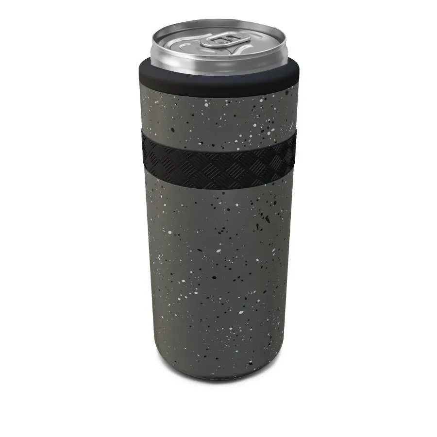 Recess 12oz Slim Can Cooler - Grey Speckle