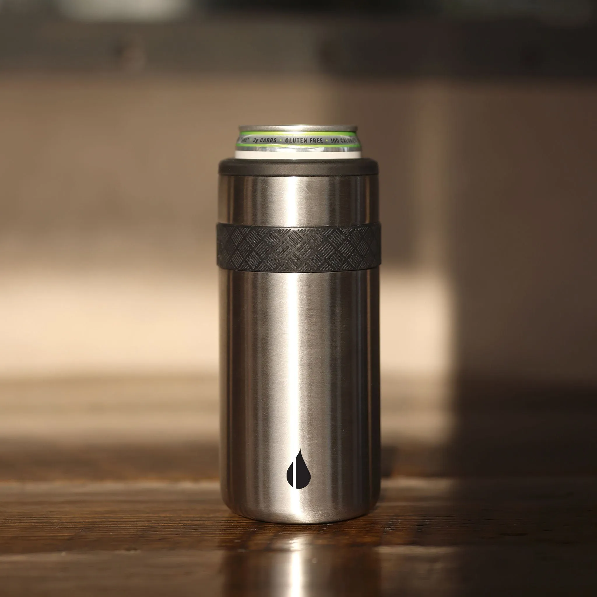 Recess 12oz Slim Can Cooler - Silver