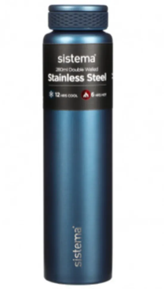 Sistema Chic 280ml Stainless Steel Bottle