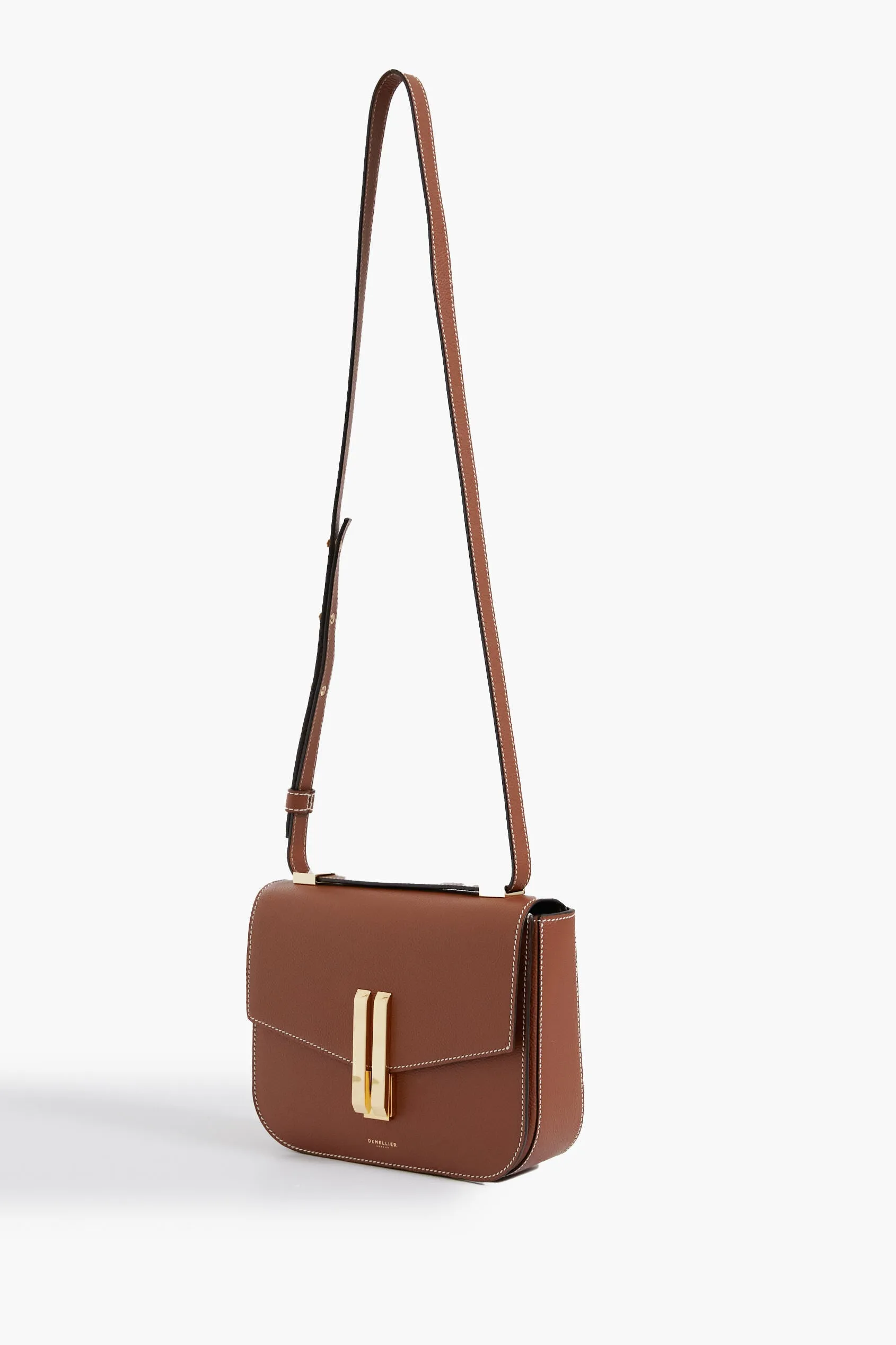 Tan with Contrast Stitching Vancouver Bag