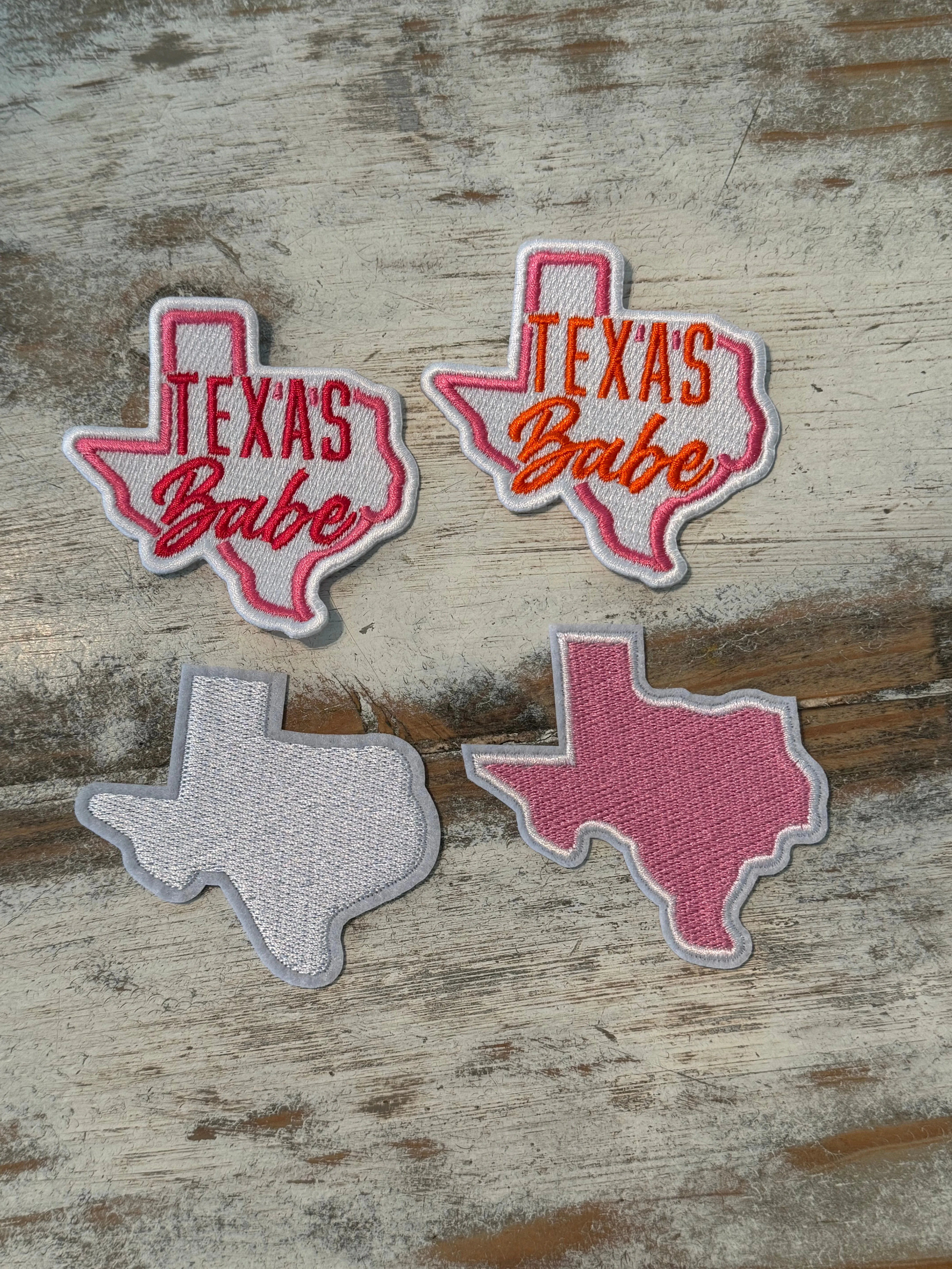 Texas Babe Iron On Patches