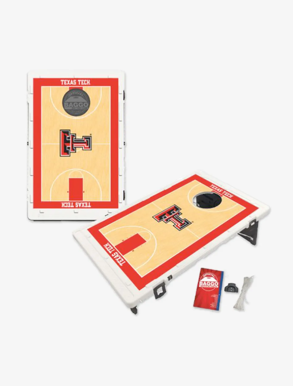 Texas Tech Red Raiders Baggo Bean Bag Toss Cornhole Game Homecourt Design