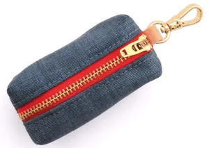 THE FOGGY DOG | Dark Denim Leash Bag