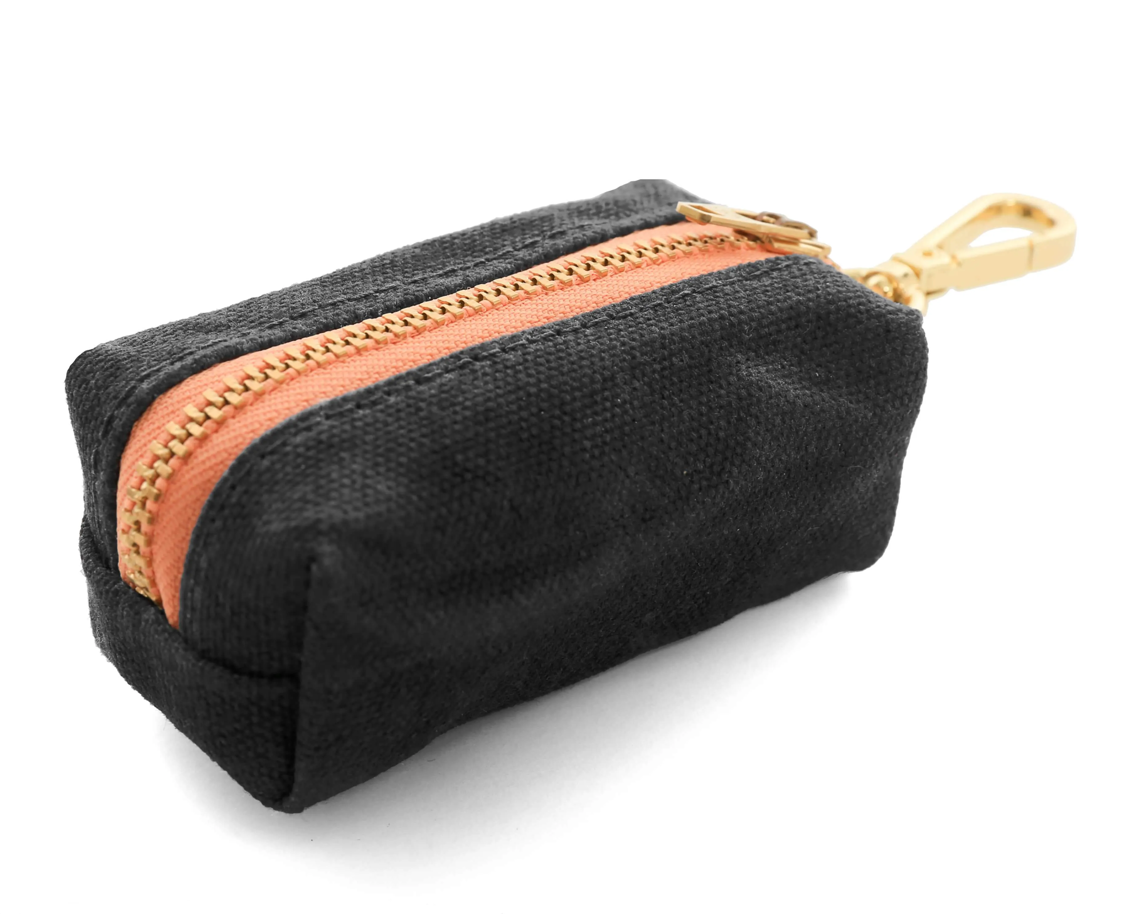 THE FOGGY DOG | Onyx Waxed Canvas Leash Bag