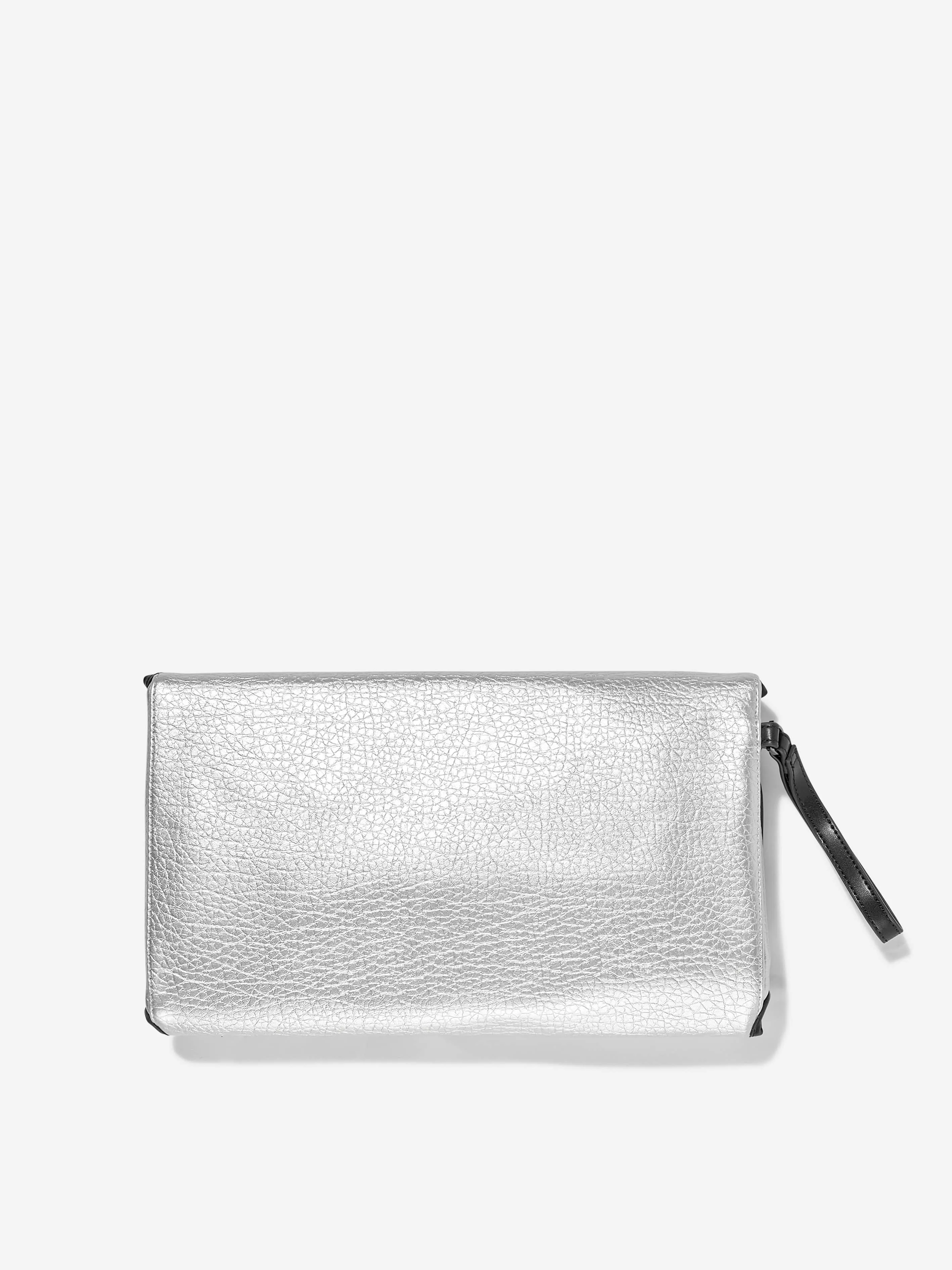 Tiba   Marl Baby Etta Changing Clutch in Silver (33cm)