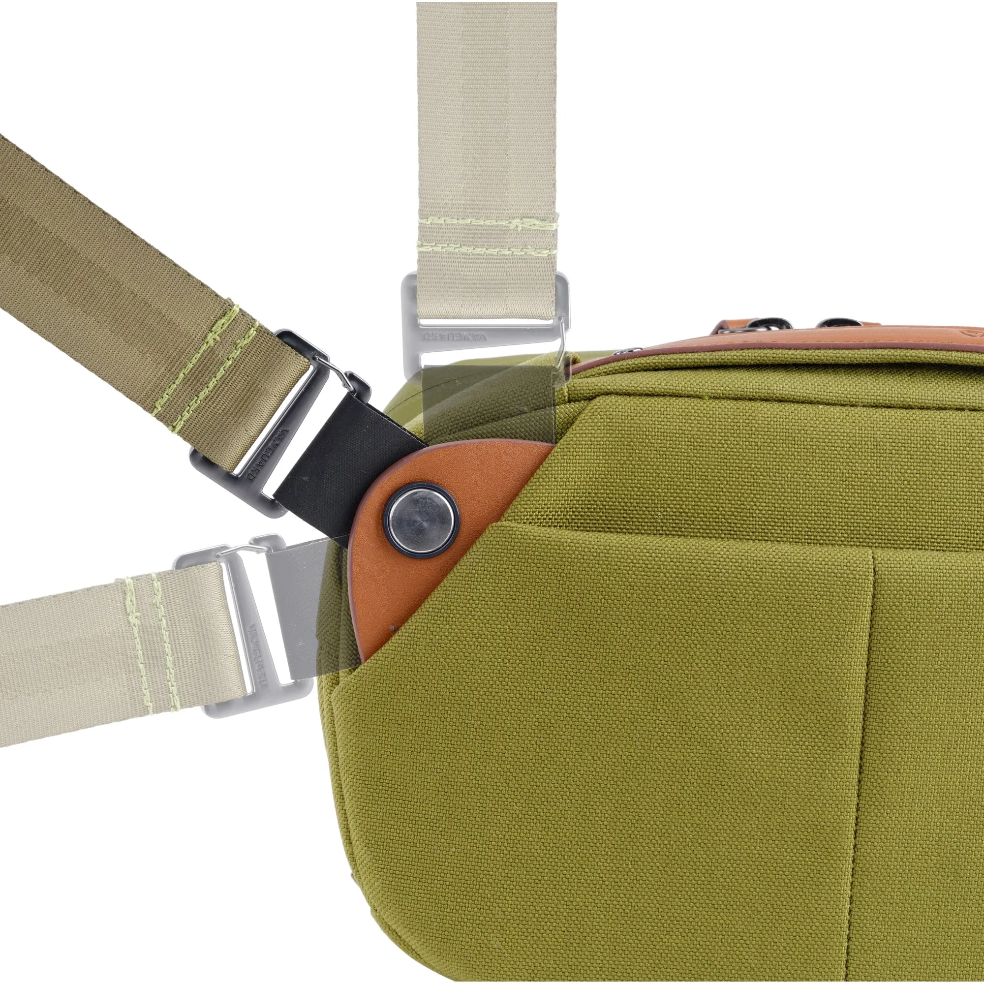 VEO CITY CB24 GR 3 Litre Cross Body Bag - Green