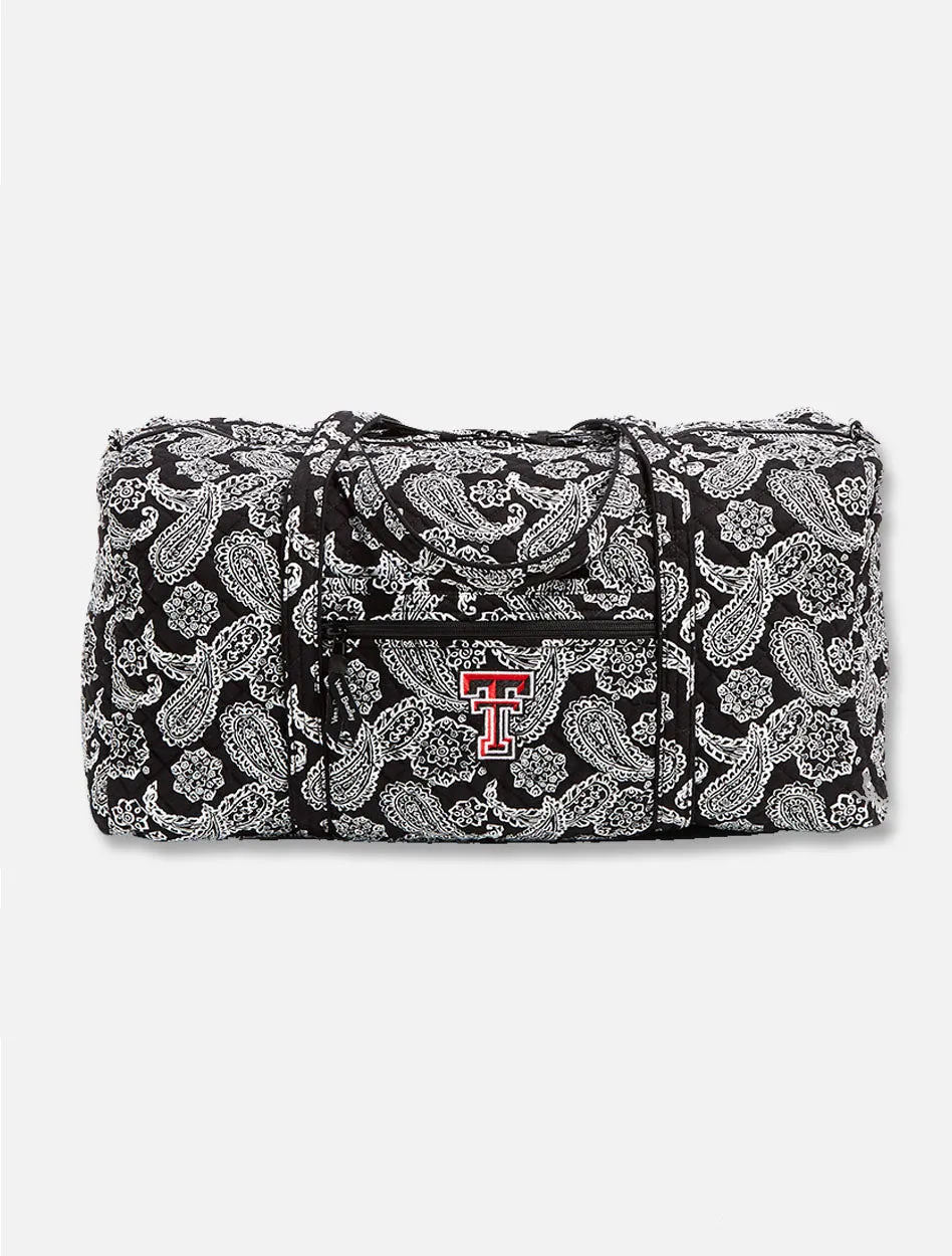 Vera Bradley Texas Tech Red Raiders Large Paisley Duffle Bag