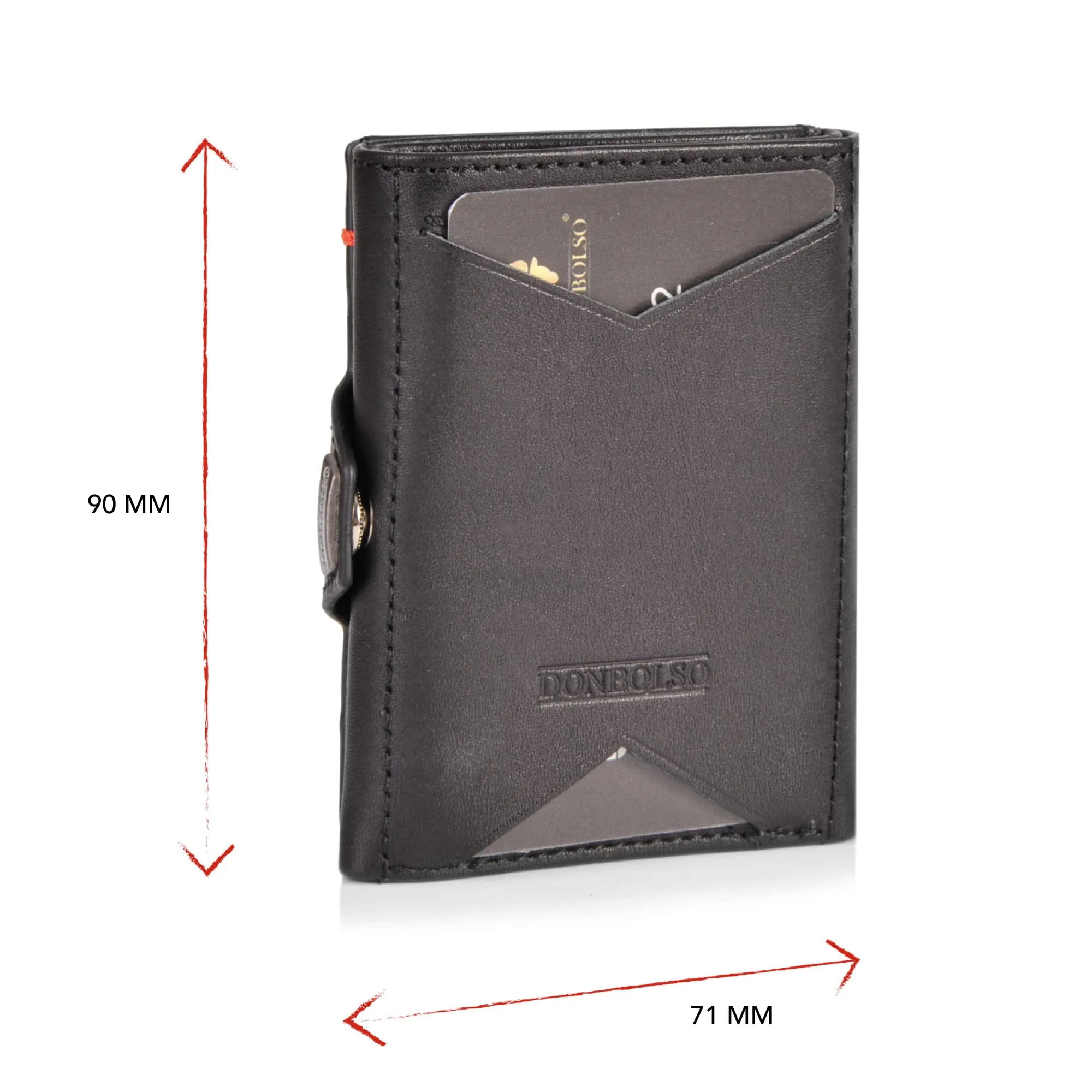 Wallet Nextgen I Modern Slim Wallet Without Coin Pocket I Trifold Purse