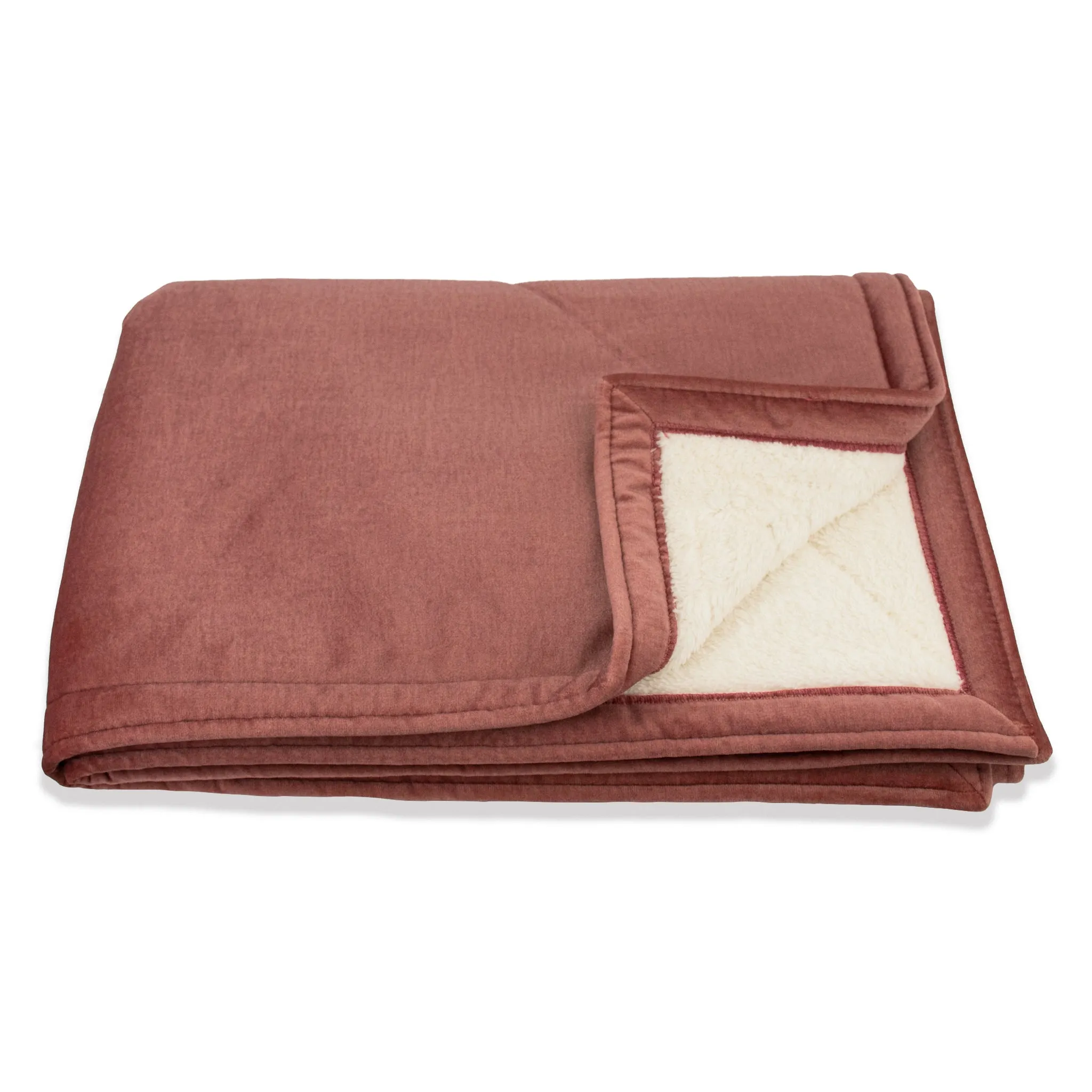 Weighted Blanket - Pale Pink Velvet