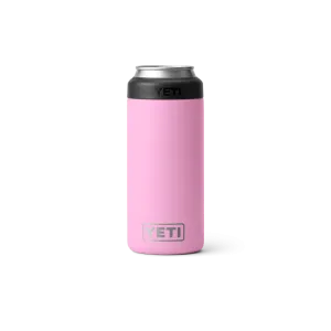 Yeti Rambler 12oz Power Pink Slim Can Cooler