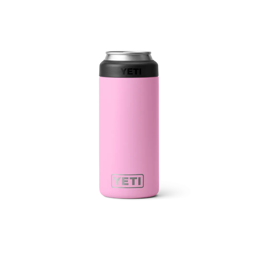 Yeti Rambler 12oz Power Pink Slim Can Cooler