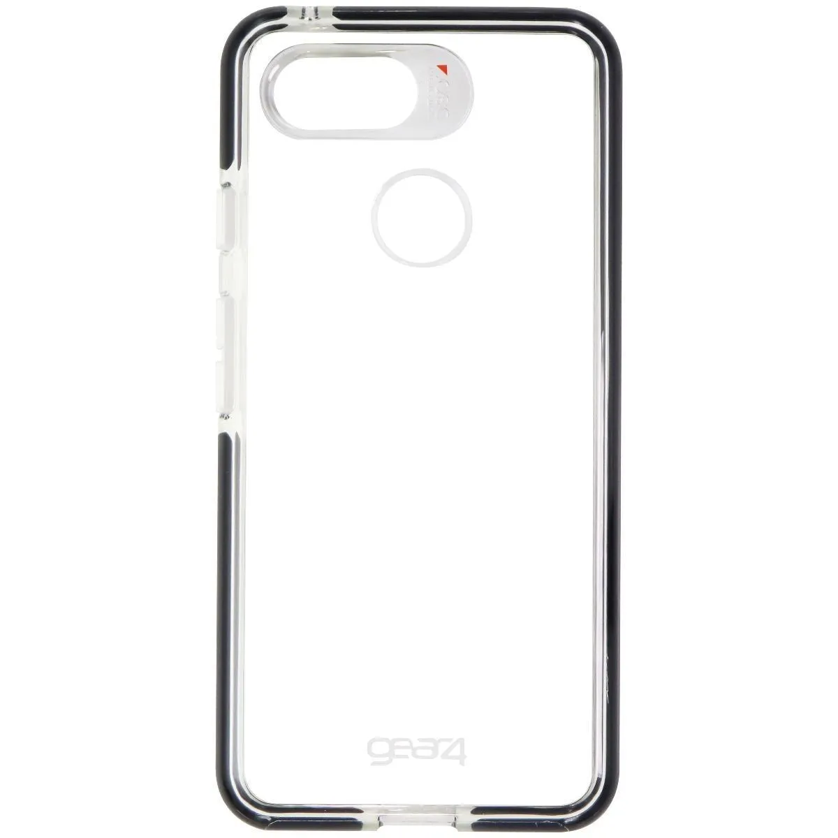 ZAGG Piccadilly Hybrid Case for Google Pixel 3 Smartphones - Clear/Black